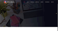 Desktop Screenshot of creativdzine.com